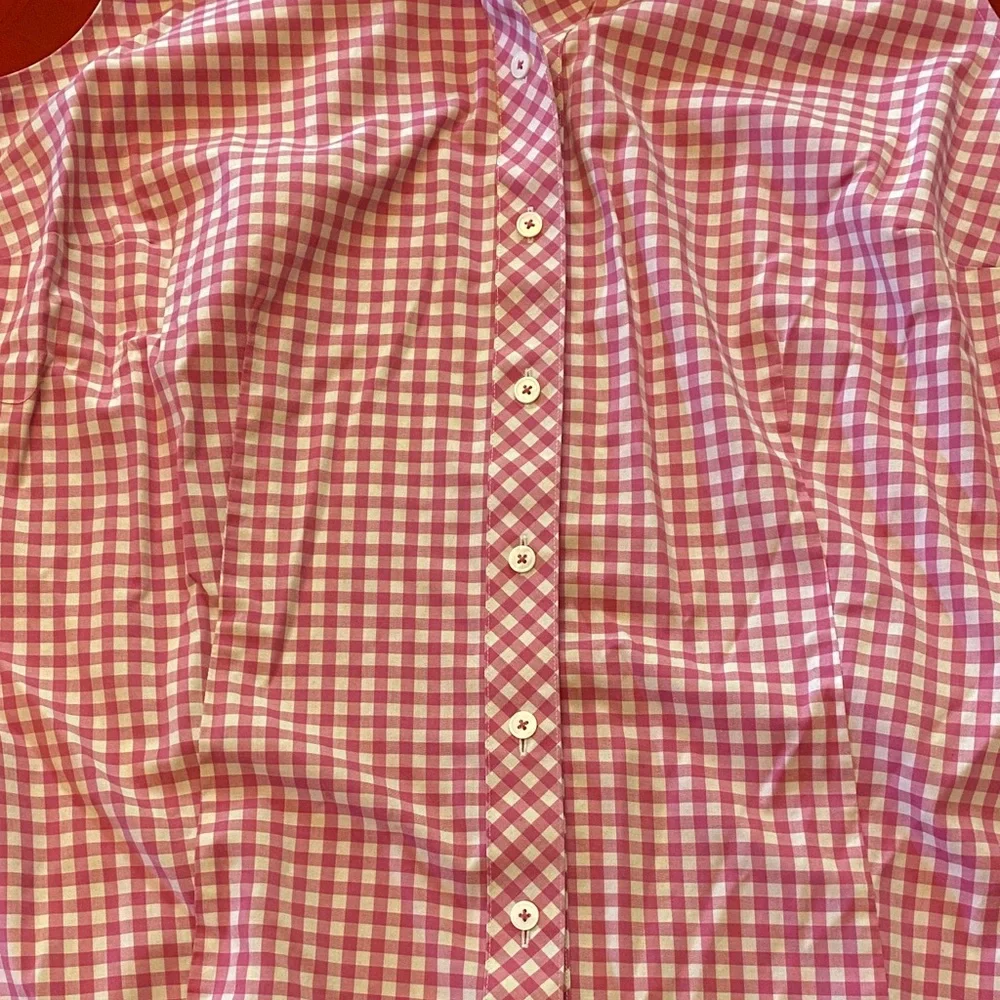 Pink Talbots Plus Sleeveless Top - Picture 3 of 4